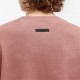 Tricou FEAR OF GOD, Logo Insert, Essentials, Crimson Red Oversized - 125BT242006FCRIMSON