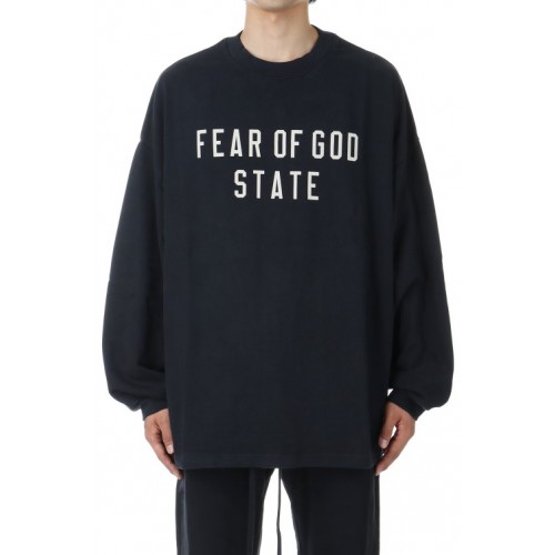 Bluza FEAR OF GOD, Essential Classic Longsleev, Black Bluza FEAR OF GOD, Essential Classic Longsleev, Black