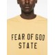 Bluza FEAR OF GOD, Mit Logo Print, Yellow - 125BT242013FAMBER