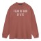 Bluza FEAR OF GOD, Long Sleeve Tee, Crimson Red
