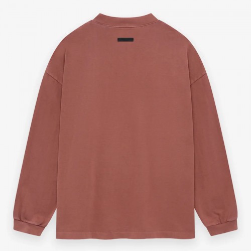 Bluza FEAR OF GOD, Long Sleeve Tee, Crimson Red Bluza FEAR OF GOD, Long Sleeve Tee, Crimson Red