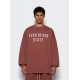 Bluza FEAR OF GOD, Long Sleeve Tee, Crimson Red - 125BT242016FCRIMSON