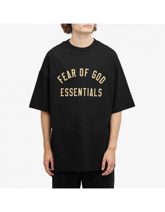 Tricou FEAR OF GOD, Logo Insert, Black - 125BT244190FBLACK