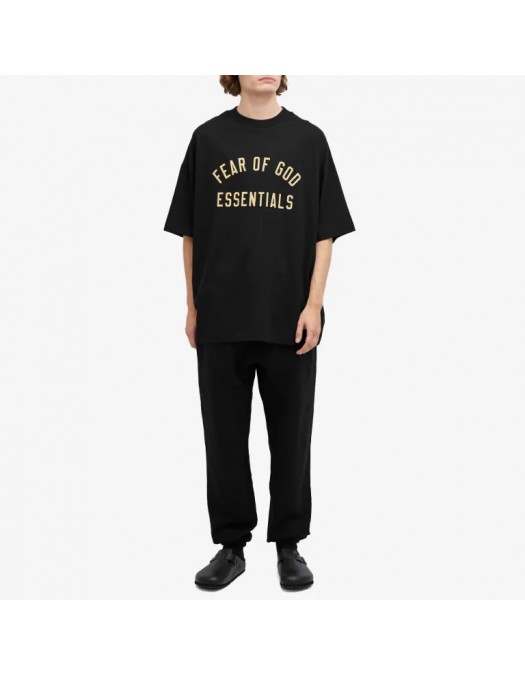 Tricou FEAR OF GOD, Logo Insert, Black - 125BT244190FBLACK