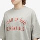 Tricou FEAR OF GOD, Logo Insert, Essentials, Grey Oversized - 125BT244191FDARKHEATHER