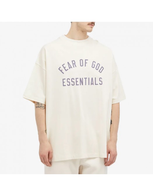 Tricou FEAR OF GOD, Logo Insert, White - 125BT244192FSHELL