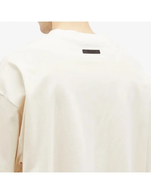 Tricou FEAR OF GOD, Logo Insert, White Oversized - 125BT244192FSHELL