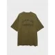 Tricou FEAR OF GOD, Logo Insert, Olive - 125BT244194FOLIVE