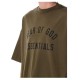 Tricou FEAR OF GOD, Logo Insert, Olive Oversized - 125BT244194FOLIVE