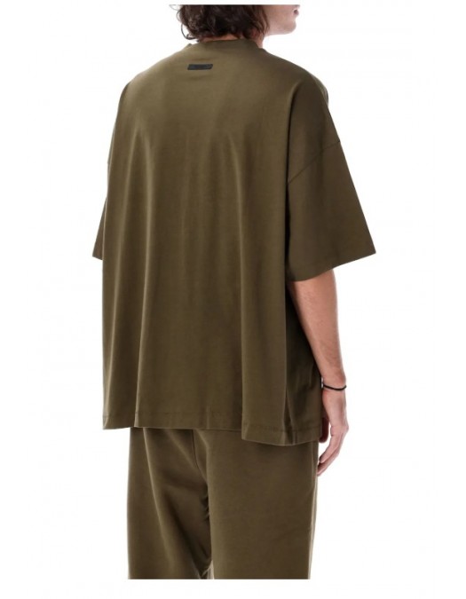 Tricou FEAR OF GOD, Logo Insert, Olive Oversized - 125BT244194FOLIVE