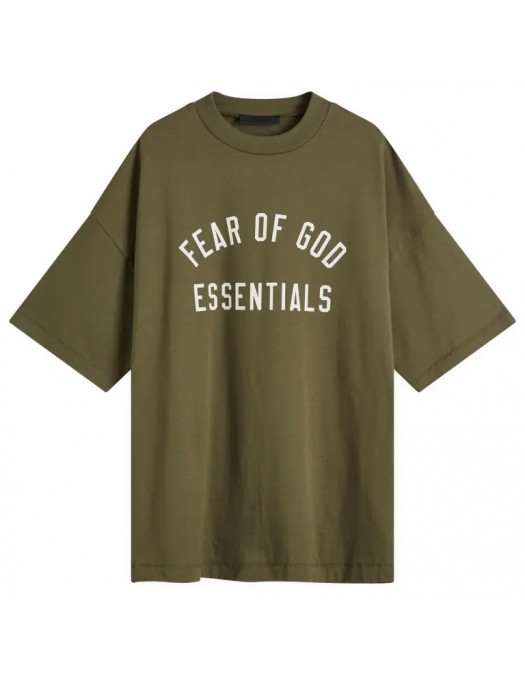 Tricou FEAR OF GOD, Logo Insert, Military - 125BT244195FMILITARY