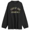 Bluza FEAR OF GOD, Logo Insert, Oversized, Black