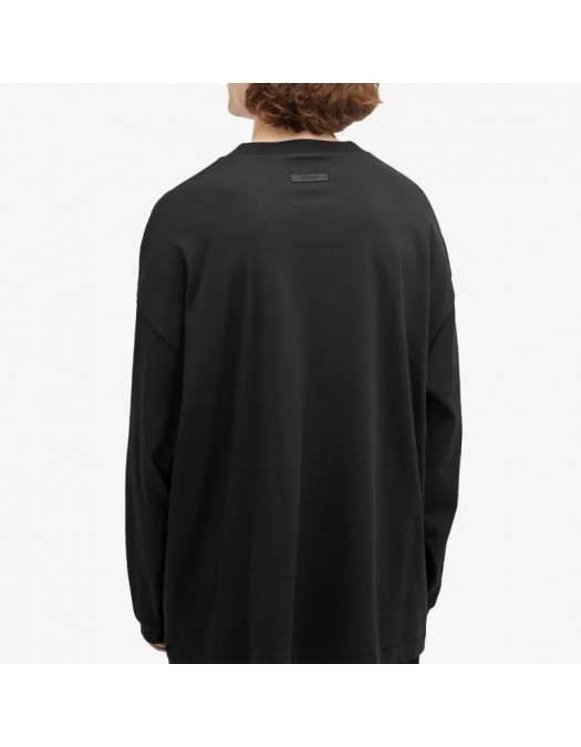 Bluza FEAR OF GOD, Logo Insert, Oversized, Black - 125BT244200FBLACK