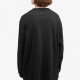 Bluza FEAR OF GOD, Logo Insert, Oversized, Black - 125BT244200FBLACK