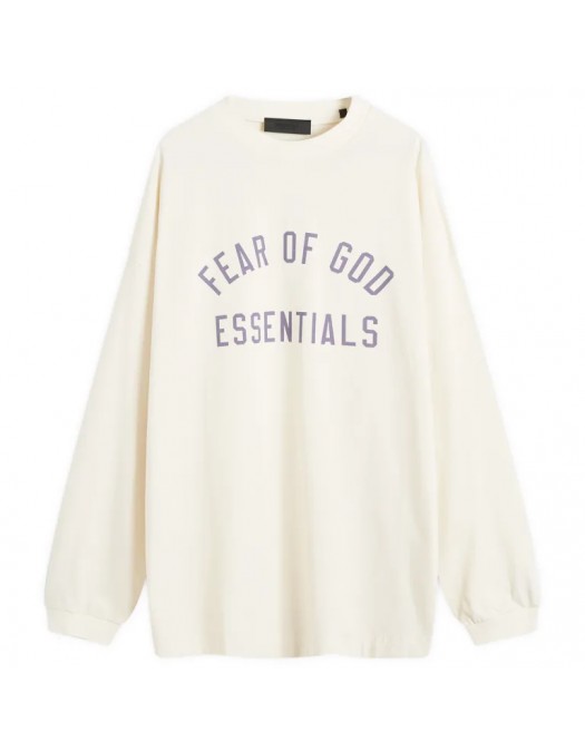 Bluza FEAR OF GOD, Logo Insert, Oversized, White - 125BT244202FSHELL