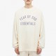 Bluza FEAR OF GOD, Logo Insert, Oversized, White - 125BT244202FSHELL