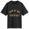 Tricou FEAR OF GOD, Logo Insert, Tri-Blend, Black