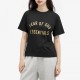 Tricou FEAR OF GOD, Logo Insert, Tri-Blend, Black - 125BT245440FWBLACK