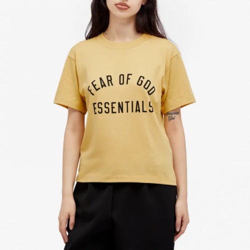 Tricou FEAR OF GOD, Logo Insert, Tri-Blend, Amber