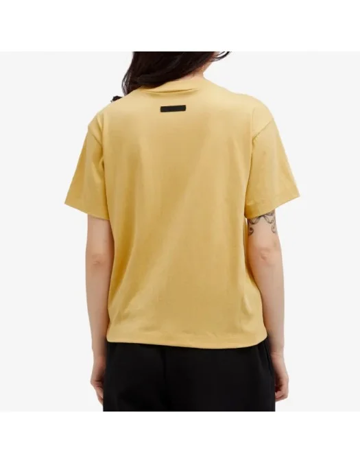 Tricou FEAR OF GOD, Logo Insert, Tri-Blend, Amber - 125BT245443FWAMBER Tricou FEAR OF GOD, Logo Insert, Tri-Blend, Amber - 125BT245443FWAMBER