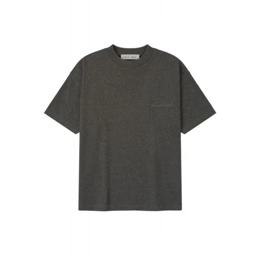 Tricou FEAR OF GOD, Essentials Classic Short Sleeve Tee Charcoal Heather Men 