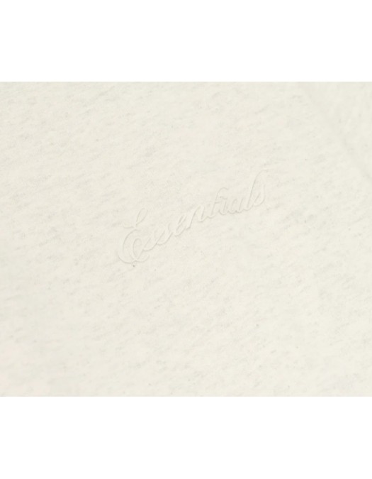 Tricou FEAR OF GOD, Essentials Classic Short Sleeve Tee Oatmeal Heather Men - 125HO254192FOATMEALHEATHER