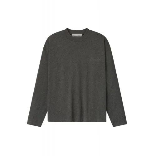Bluza FEAR OF GOD, Essentials Classic Long Sleeve Tee Charcoal Heather Men 