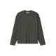 Bluza FEAR OF GOD, Essentials Classic Long Sleeve Tee Charcoal Heather Men - 125HO254201FCHARCOALHEATHER