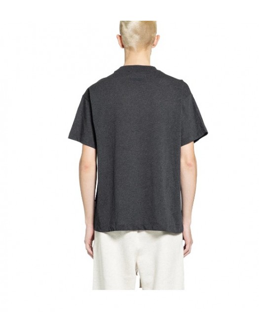 Tricou FEAR OF GOD, embroidered classic short sleeve tee - 125HO254281FVINTAGEBLACK