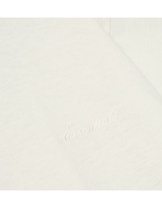 Tricou FEAR OF GOD, embroidered classic short sleeve t-shirt - 125HO254282FIVORY