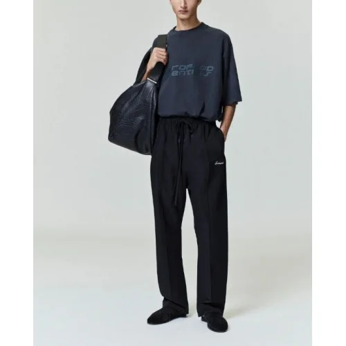 Tricou FEAR OF GOD, Essentials 90s Tee, OVERSIZED BODY AND SLEEVES, Vintage Black