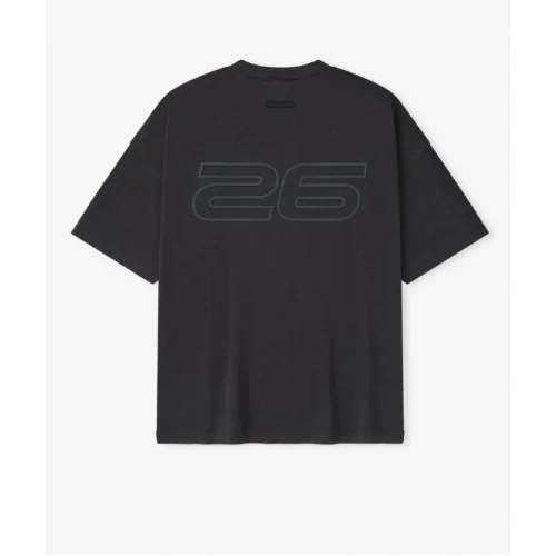 Tricou FEAR OF GOD, Essentials 90s Tee, OVERSIZED BODY AND SLEEVES, Vintage Black