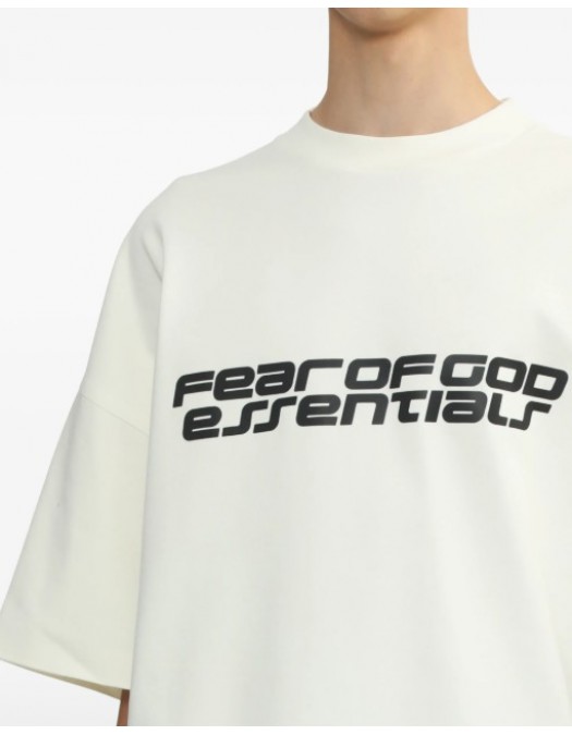 Tricou FEAR OF GOD, 90s short-sleeved T-shirt - 125HO254503FIVORY