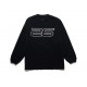 Bluza FEAR OF GOD, 90's Long Sleeve Tee Vintage Black - 125HO254541FVINTAGEBLACK