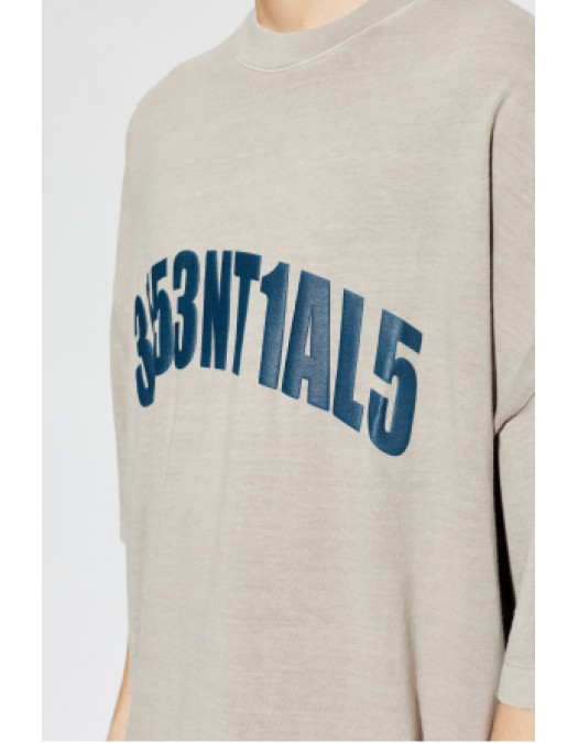 Tricou FEAR OF GOD, Fear Of God Essentials GREY T-shirt with logo - 125HO254561FSMOKEGREY