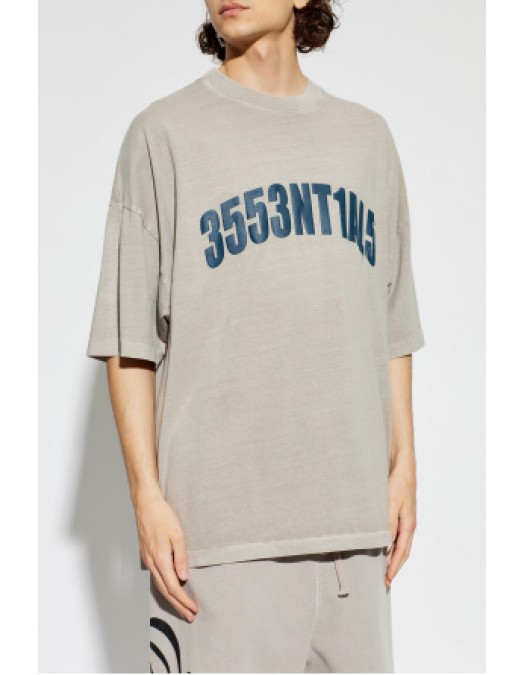 Tricou FEAR OF GOD, Fear Of God Essentials GREY T-shirt with logo - 125HO254561FSMOKEGREY
