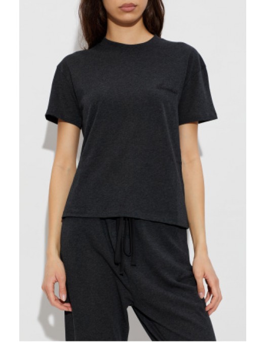 Tricou FEAR OF GOD, Essentials GREY T-shirt with logo - 125HO255861FWVINTAGEBLACK