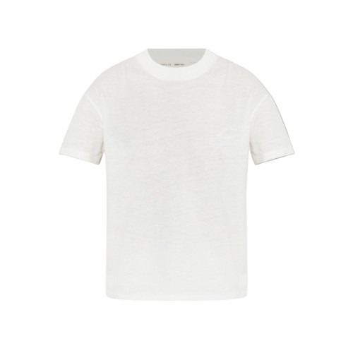 Tricou FEAR OF GOD, embroidered T-shirt, Ivory