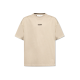 Tricou FEAR OF GOD, Front Logo Insert, Cotton, Beige - 125SP254191FTIMBER Tricou FEAR OF GOD, Front Logo Insert, Cotton, Beige - 125SP254191FTIMBER