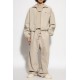 Tricou FEAR OF GOD, Front Logo Insert, Cotton, Beige - 125SP254191FTIMBER Tricou FEAR OF GOD, Front Logo Insert, Cotton, Beige - 125SP254191FTIMBER