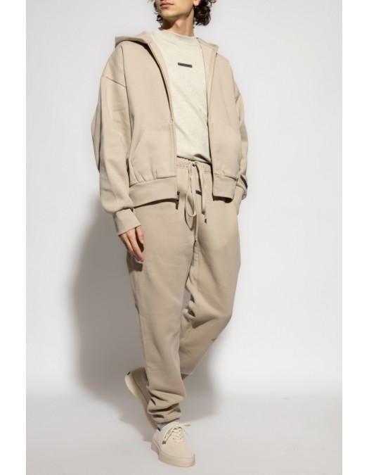 Tricou FEAR OF GOD, Front Logo Insert, Cotton, Stone Beige - 125SP254282FHEATHERSTONE Tricou FEAR OF GOD, Front Logo Insert, Cotton, Stone Beige - 125SP254282FHEATHERSTONE