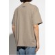 Tricou FEAR OF GOD, Front Logo Insert, Cotton, Grey - 125SP254283FHOMESTEADHEATHER Tricou FEAR OF GOD, Front Logo Insert, Cotton, Grey - 125SP254283FHOMESTEADHEATHER