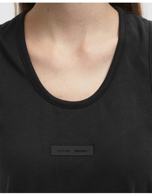 Top FEAR OF GOD, WMNS Classic, Fit, Black - 125SP255720FWJETBLACK Top FEAR OF GOD, WMNS Classic, Fit, Black - 125SP255720FWJETBLACK