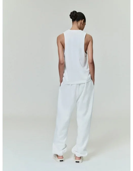 Top FEAR OF GOD, WMNS Classic, Fit, White - 125SP255724FWCLOUDWHITE Top FEAR OF GOD, WMNS Classic, Fit, White - 125SP255724FWCLOUDWHITE
