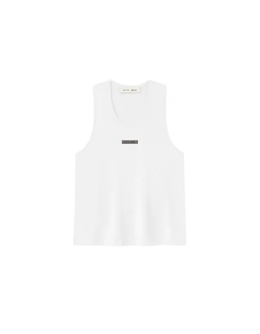 Top FEAR OF GOD, WMNS Classic, Fit, White - 125SP255724FWCLOUDWHITE Top FEAR OF GOD, WMNS Classic, Fit, White - 125SP255724FWCLOUDWHITE