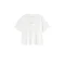 Tricou FEAR OF GOD, Logo Insert, Short, Classic, White