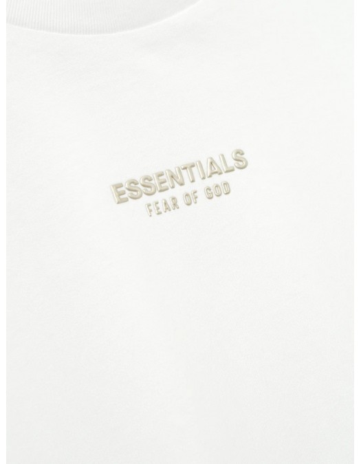 Tricou FEAR OF GOD, Logo Insert, Short, Classic, White - 125SP255864FWCLOUDWHITE Tricou FEAR OF GOD, Logo Insert, Short, Classic, White - 125SP255864FWCLOUDWHITE