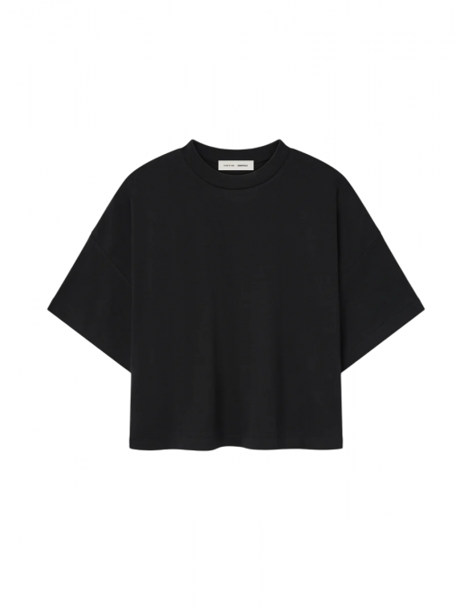 Tricou FEAR OF GOD, Logo Insert, Short, Classic, Black - 125SP255890FWJETBLACK Tricou FEAR OF GOD, Logo Insert, Short, Classic, Black - 125SP255890FWJETBLACK