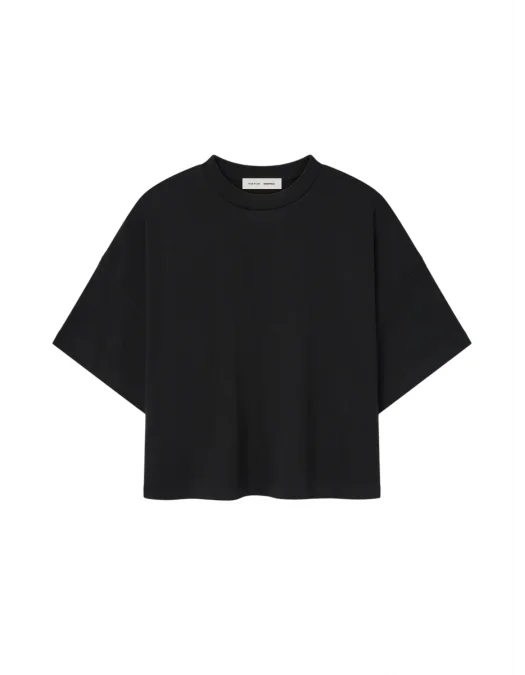 Tricou FEAR OF GOD, Logo Insert, Short, Classic, Black - 125SP255890FWJETBLACK