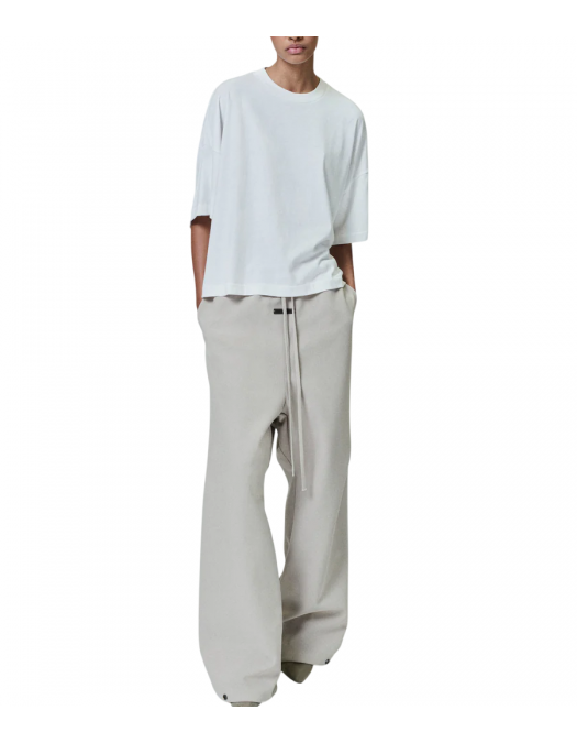 Tricou FEAR OF GOD, Logo Insert, Boxy Design, White - 125SP255894FWCLOUDWHITE Tricou FEAR OF GOD, Logo Insert, Boxy Design, White - 125SP255894FWCLOUDWHITE